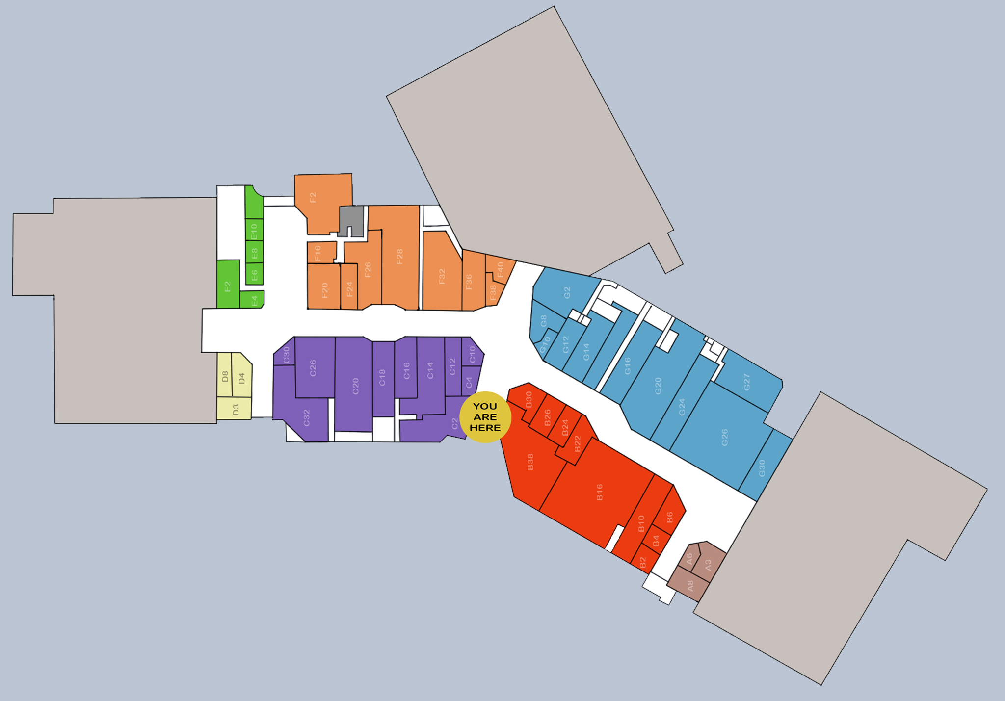 map of the mall